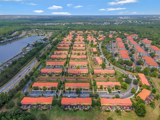 3015 Yellow Lantana Ln, Kissimmee, FL 34747 - aerial view of residential area with a nearby body of water