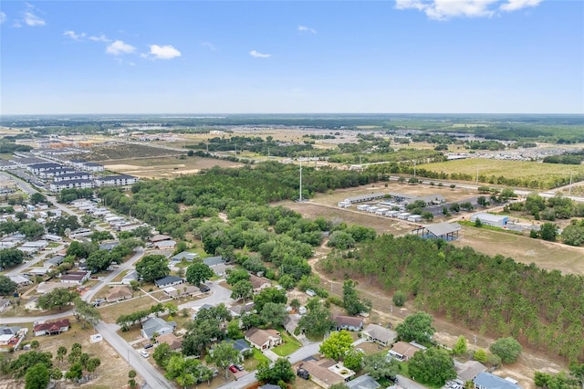 aerial view of property's location