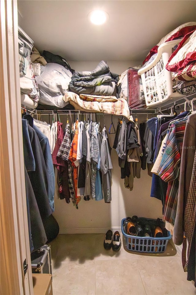 view of spacious closet