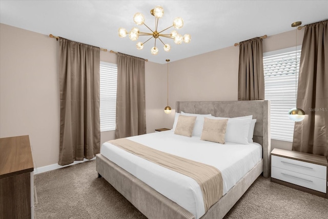 9020 Stinger Dr, Davenport, FL 33896 - carpeted bedroom with a chandelier