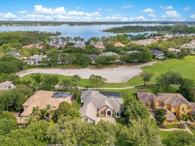 6761 Valhalla Way, Windermere, FL 34786 - aerial perspective of suburban area with a nearby body of water