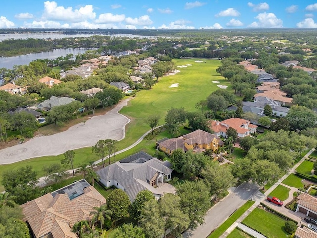 6761 Valhalla Way, Windermere, FL 34786 - aerial overview of property's location with nearby suburban area and a large body of water