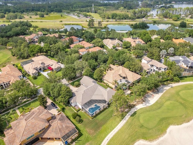 6761 Valhalla Way, Windermere, FL 34786 - aerial view of residential area with a nearby body of water