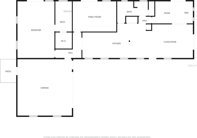 303 Thrush Ave, Sebring, FL 33870 - home floor plan