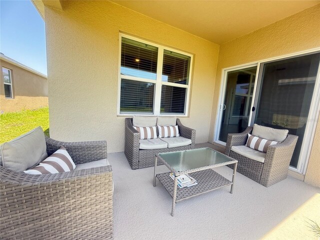 2569 Trinidad Rd, Haines City, FL 33844 - view of patio / terrace with an outdoor living space
