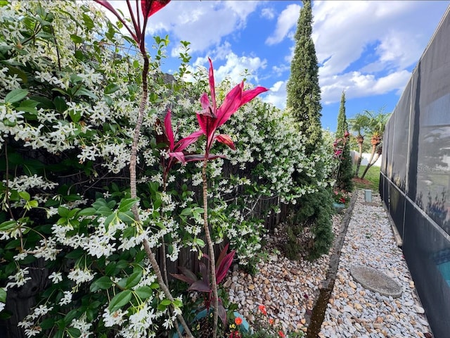 12445 Bohannon Blvd, Orlando, FL 32824 - view of yard with glass enclosure