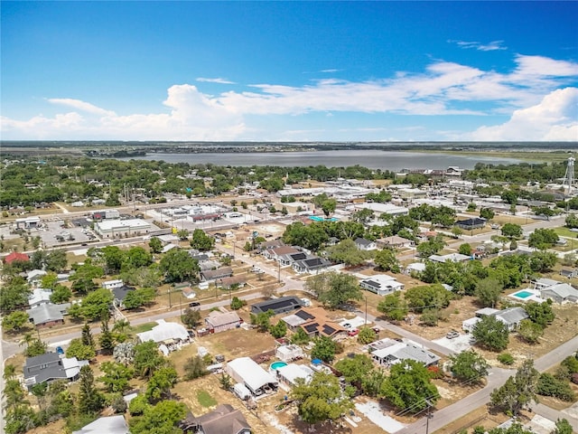 320 S Seminole Ave, Lake Alfred, FL 33850 - aerial perspective of suburban area with a nearby body of water