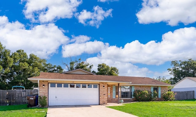 1730 Carolyn Ct, Saint Cloud, FL 34769 - ranch-style home featuring brick siding, driveway, an attached garage, and a shingled roof
