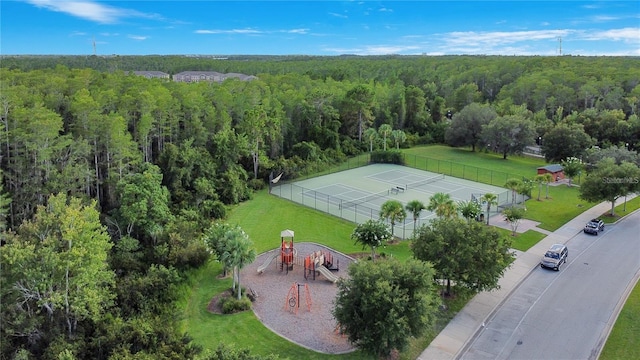 10734 Dawson Lily Way Unit S, Orlando, FL 32832 - bird's eye view of a heavily wooded area