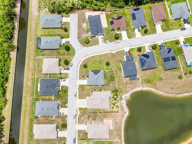 233 E Cattail, Lake Alfred, FL 33850 - aerial perspective of suburban area featuring a large body of water