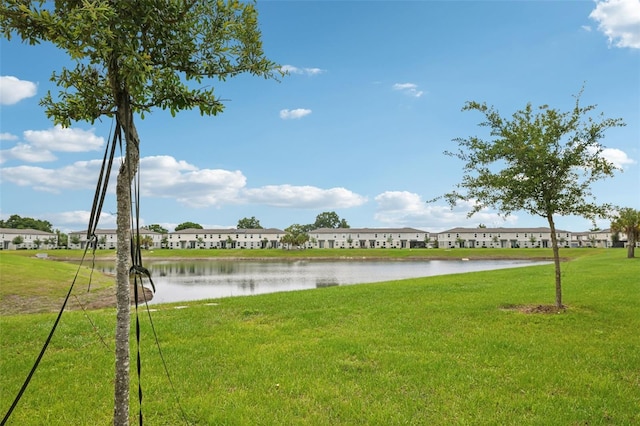 water view with nearby suburban area