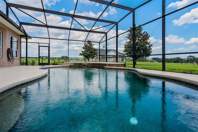 2350 Bradbury Rd, Haines City, FL 33844 - swimming pool with a patio and a lanai