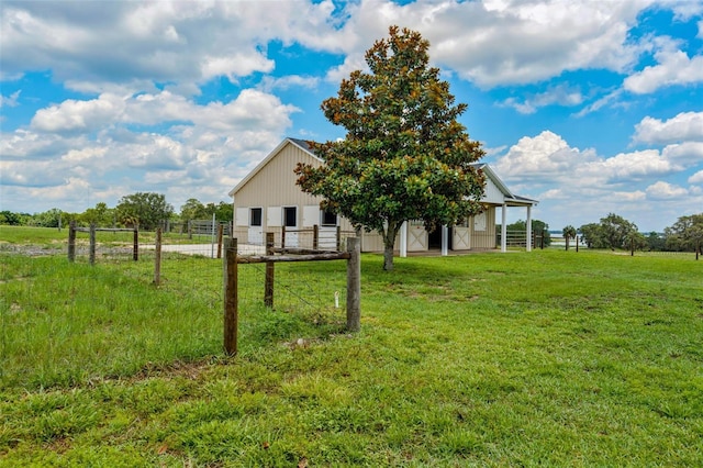 2350 Bradbury Rd, Haines City, FL 33844 - view of yard with an outdoor structure, an exterior structure, and a pole building