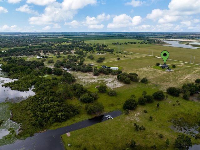 2350 Bradbury Rd, Haines City, FL 33844 - overview of rural landscape with a large body of water