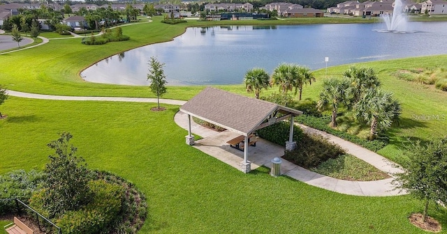9318 Mclaren Aly, Winter Garden, FL 34787 - aerial view of residential area with a large body of water