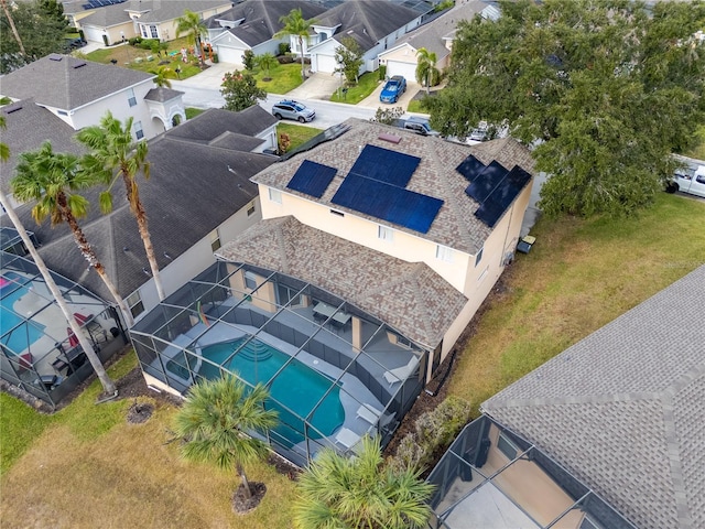 303 Plumoso Loop, Davenport, FL 33897 - aerial view of residential area featuring a pool area