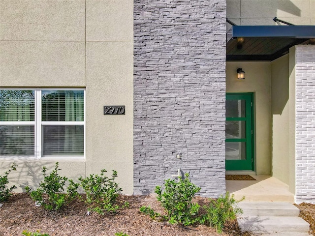 2970 Protagonist St, Kissimmee, FL 34746 - entrance to property featuring stucco siding