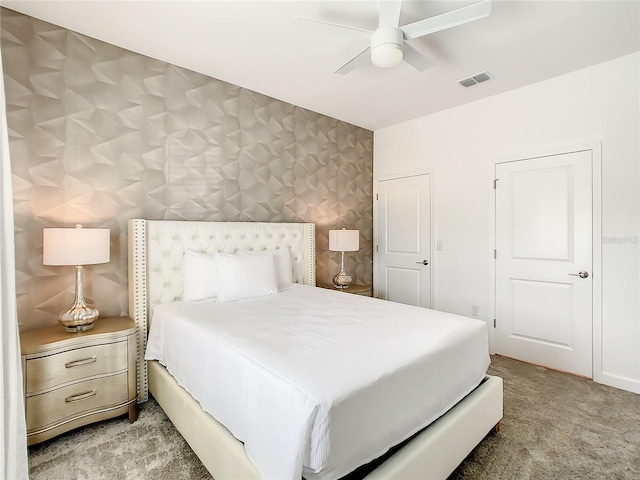 2970 Protagonist St, Kissimmee, FL 34746 - bedroom featuring light carpet and ceiling fan