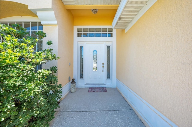 3203 Herons Point Cir, Kissimmee, FL 34741 - property entrance with stucco siding