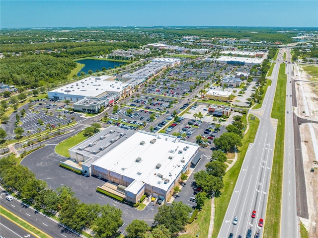 3203 Herons Point Cir, Kissimmee, FL 34741 - aerial view of a large body of water and a major roadway
