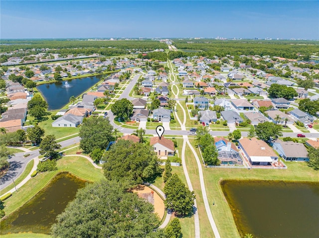 3203 Herons Point Cir, Kissimmee, FL 34741 - view of property location with a nearby body of water and nearby suburban area