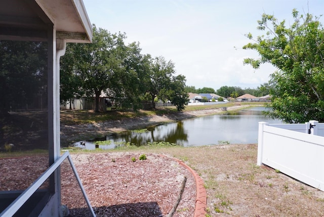 10308 Soaring Eagle Dr, Riverview, FL 33578 - view of yard featuring a water view