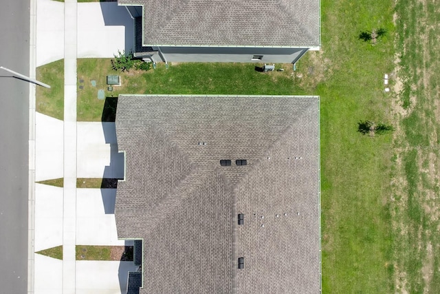 view from above of property