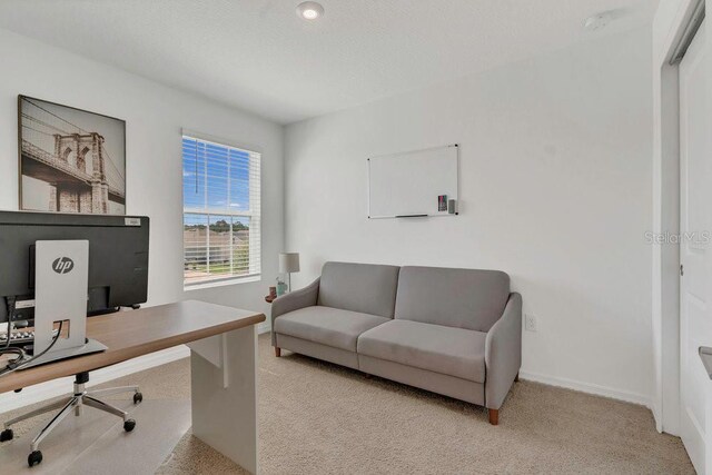 374 Pine Tree Bridge Trl, Saint Cloud, FL 34772 - home office featuring carpet flooring and baseboards