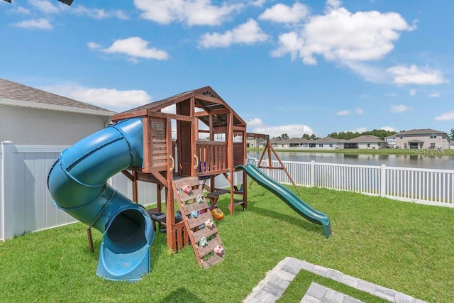 374 Pine Tree Bridge Trl, Saint Cloud, FL 34772 - view of playground with a water view