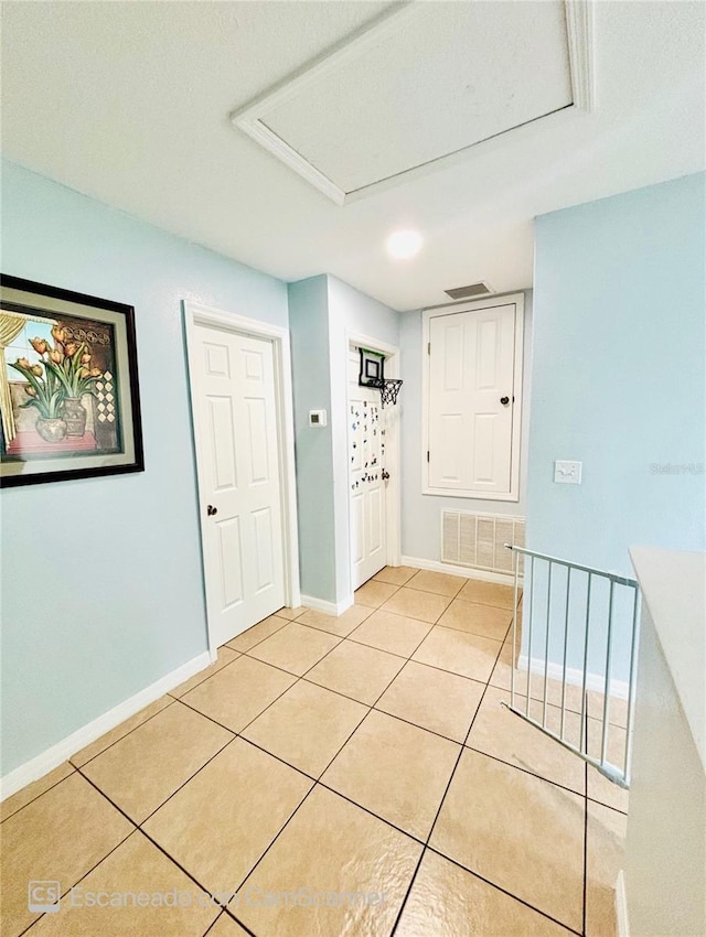 467 Martigues Dr, Kissimmee, FL 34759 - hall with light tile patterned floors and baseboards