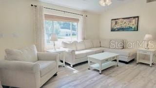 10237 SW 63rd Ave, Ocala, FL 34476 - living area with wood finished floors