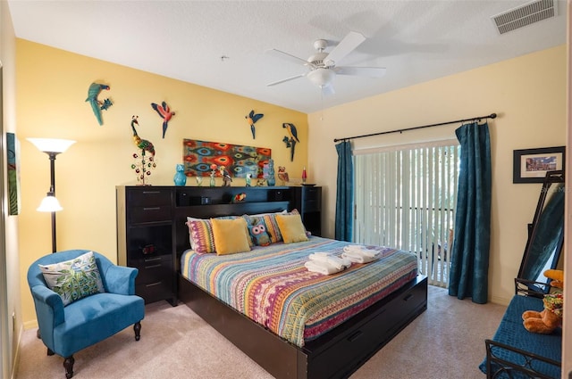 7521 Pellham Way, Kissimmee, FL 34747 - bedroom with carpet and ceiling fan