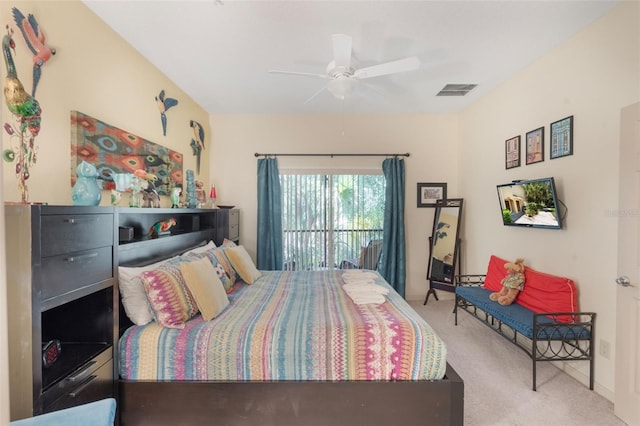 7521 Pellham Way, Kissimmee, FL 34747 - bedroom featuring carpet floors and ceiling fan