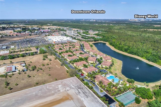 7521 Pellham Way, Kissimmee, FL 34747 - bird's eye view of a large body of water