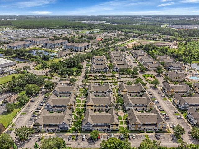2614 Lodi Cir Unit 106, Kissimmee, FL 34746 - aerial view of residential area featuring a large body of water