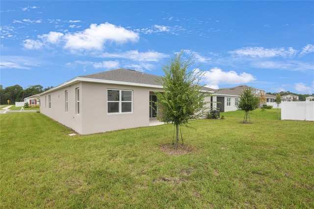 3723 Malad Way, Tavares, FL 32778 - rear view of house with stucco siding