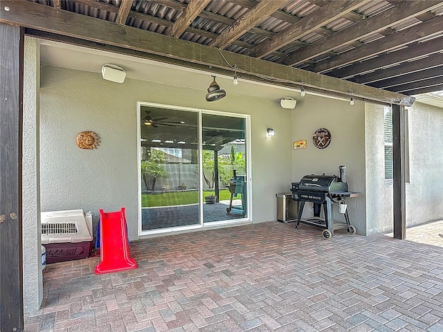 140 Trinity Ridge Cir, Davenport, FL 33897 - view of patio / terrace featuring grilling area