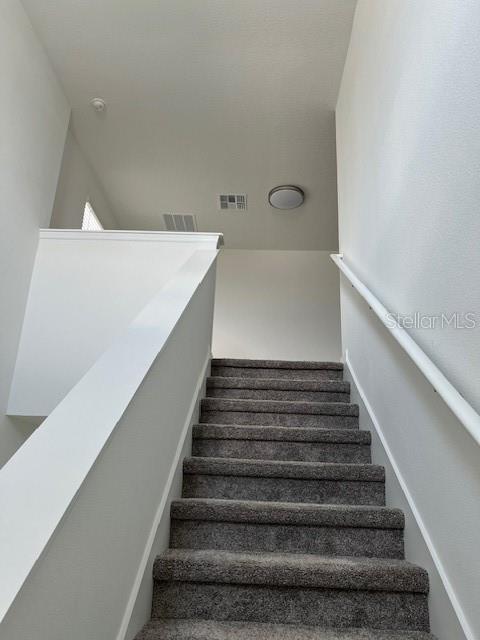 view of stairs