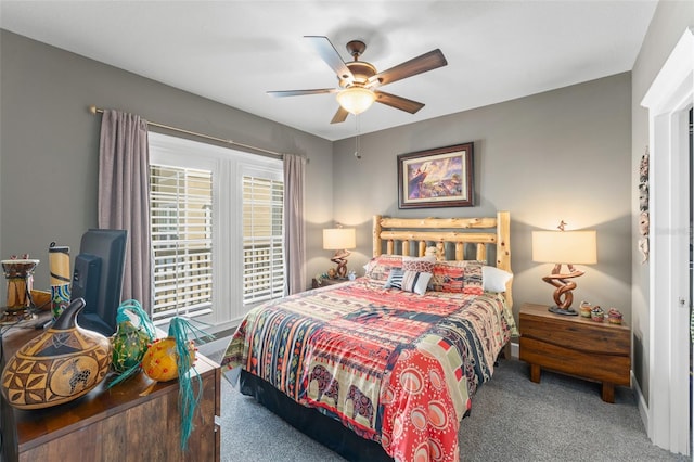 438 Water St Unit 438, Celebration, FL 34747 - carpeted bedroom with a ceiling fan