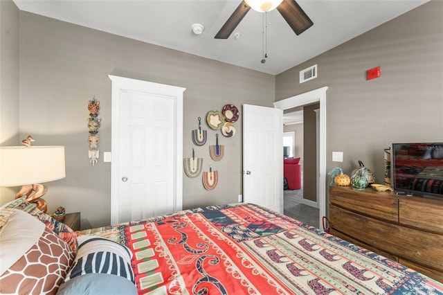 438 Water St Unit 438, Celebration, FL 34747 - carpeted bedroom with a ceiling fan