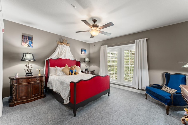 438 Water St Unit 438, Celebration, FL 34747 - bedroom with carpet and a ceiling fan