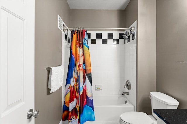 438 Water St Unit 438, Celebration, FL 34747 - full bathroom featuring shower / bath combo with shower curtain and vanity