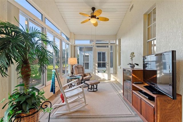 124 Ashton Dr, Davenport, FL 33837 - sunroom / solarium with a textured wall and carpet