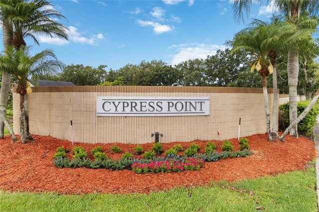 3370 Cypress Point Cir, Saint Cloud, FL 34772 - view of community sign