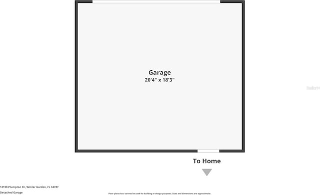 12190 Plumpton Dr, Winter Garden, FL 34787 - home floor plan