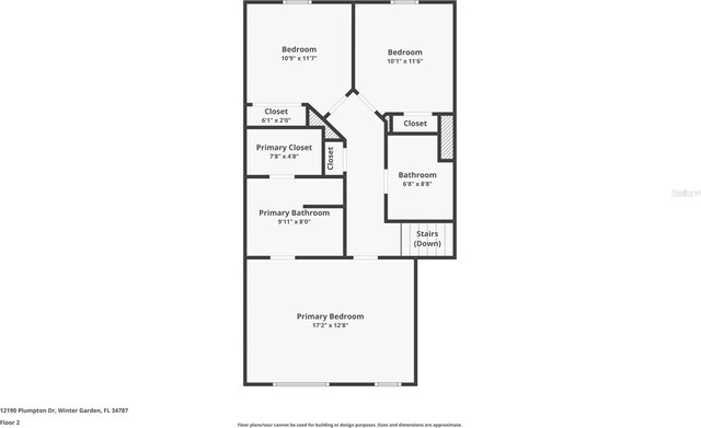 12190 Plumpton Dr, Winter Garden, FL 34787 - home floor plan