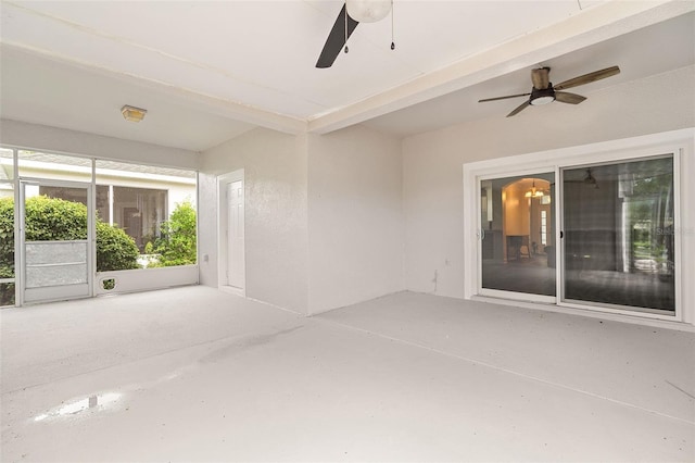 7013 Beargrass Rd, Harmony, FL 34773 - view of patio / terrace featuring ceiling fan