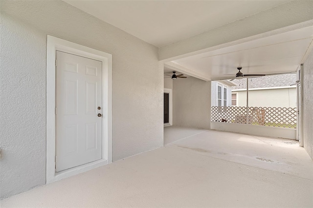 7013 Beargrass Rd, Harmony, FL 34773 - view of patio / terrace with a ceiling fan