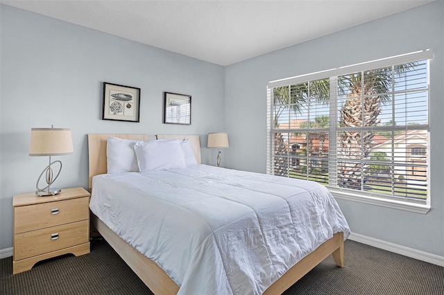 321 Rosso Dr, Davenport, FL 33837 - bedroom with dark colored carpet and baseboards