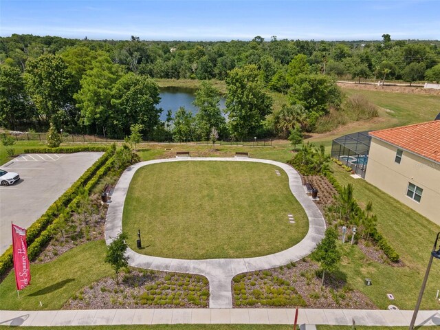 321 Rosso Dr, Davenport, FL 33837 - bird's eye view of a large body of water